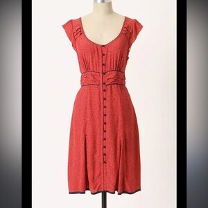 Maeve anthropologie midi dress